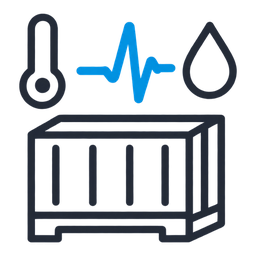 Shock, temperature and humidity in transit