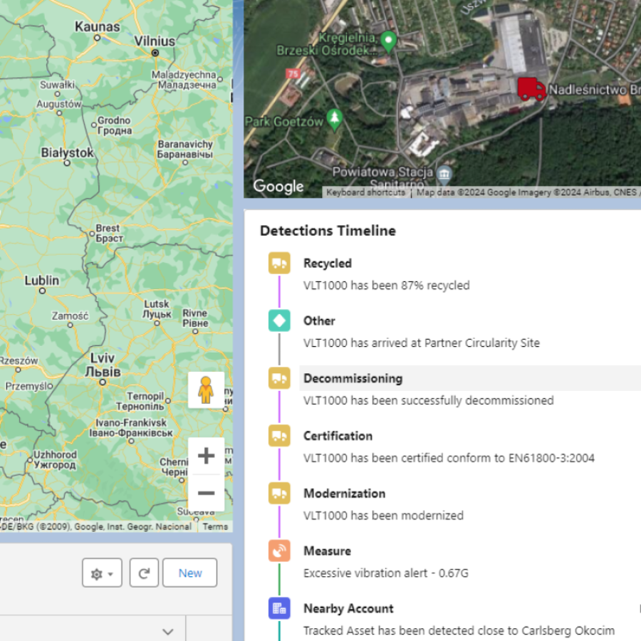 Circularity Place locates equipment end-location and plans take-back activities